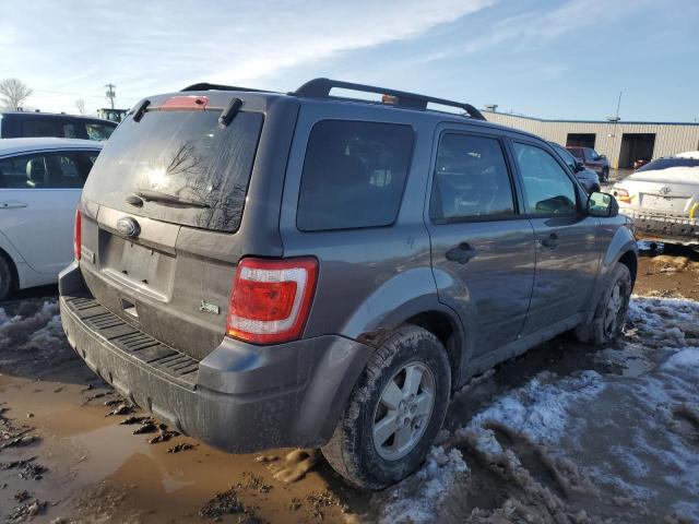 1FMCU9D76AKC64788 - 2010 FORD ESCAPE XLT GRAY photo 3