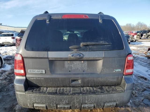 1FMCU9D76AKC64788 - 2010 FORD ESCAPE XLT GRAY photo 6