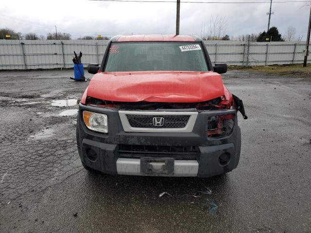 5J6YH276X5L018720 - 2005 HONDA ELEMENT EX RED photo 5