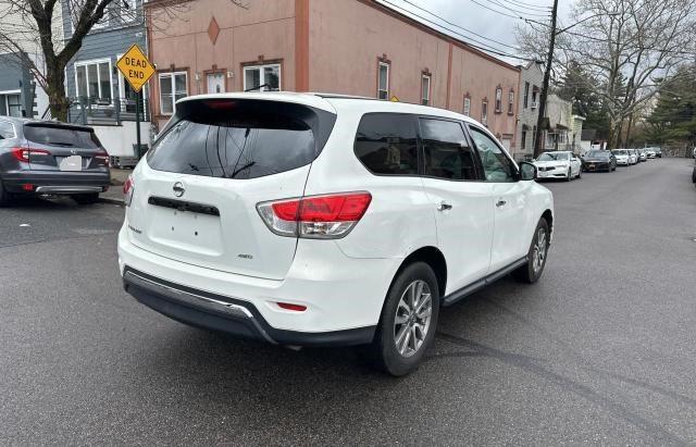 5N1AR2MM1DC615045 - 2013 NISSAN PATHFINDER S WHITE photo 4