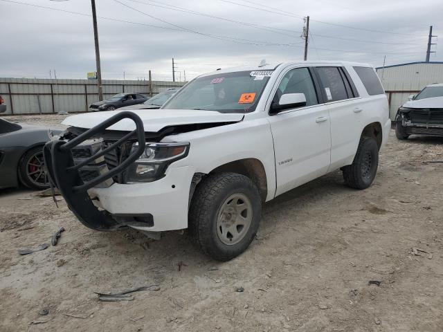 1GNSKEEC7HR212878 - 2017 CHEVROLET TAHOE K1500 WHITE photo 1