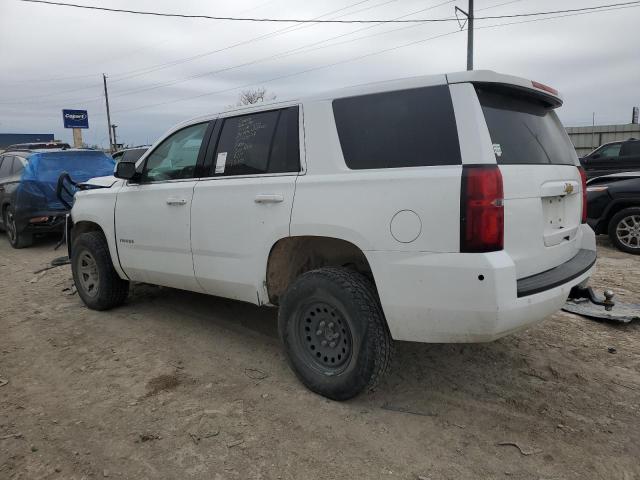 1GNSKEEC7HR212878 - 2017 CHEVROLET TAHOE K1500 WHITE photo 2