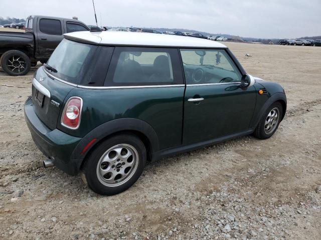 WMWSU3C53DT682797 - 2013 MINI COOPER GREEN photo 3