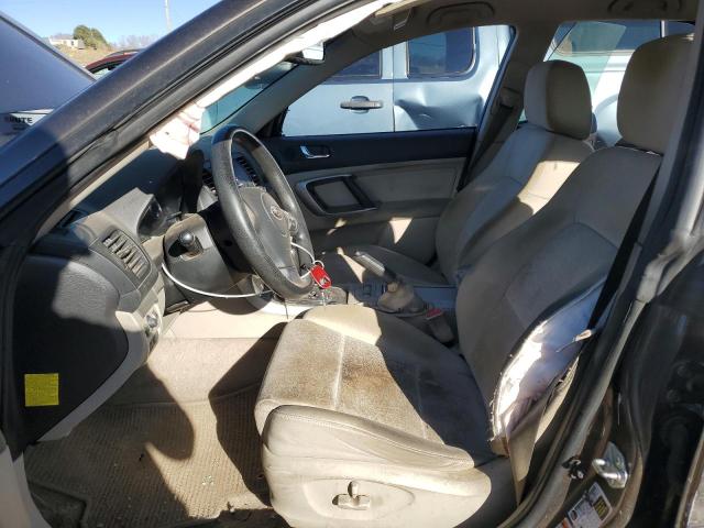 4S4BP61C987366053 - 2008 SUBARU OUTBACK 2.5I TAN photo 7