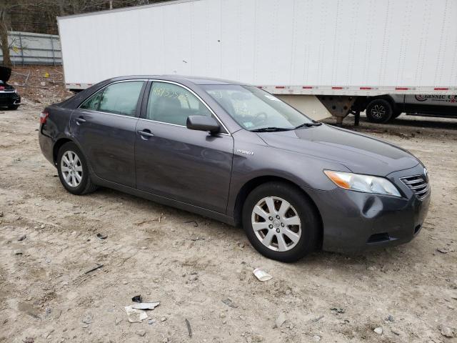 JTNBB46K873037255 - 2007 TOYOTA CAMRY HYBRID GRAY photo 4