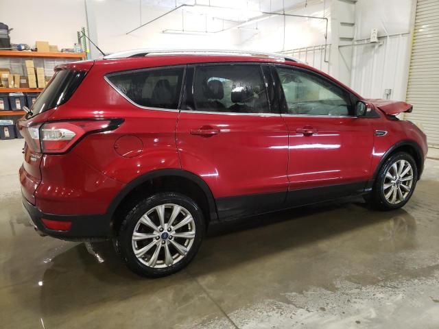 1FMCU9J91HUE18067 - 2017 FORD ESCAPE TITANIUM BURGUNDY photo 3