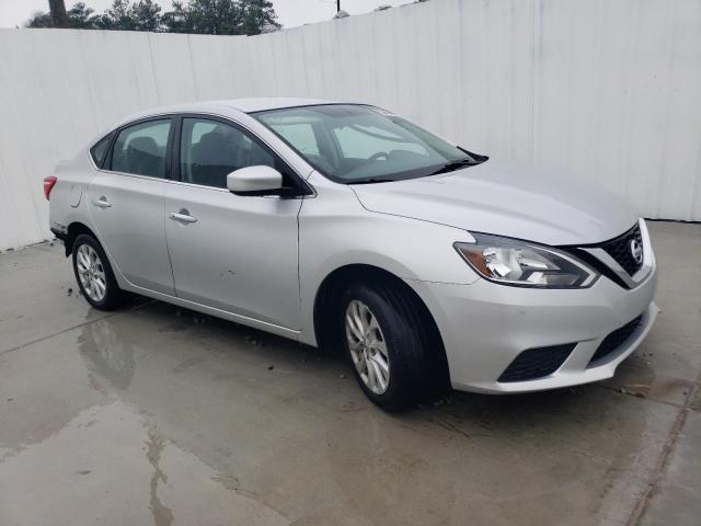 3N1AB7AP8KY436464 - 2019 NISSAN SENTRA S SILVER photo 4