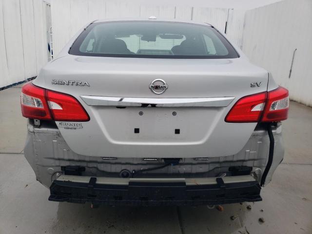 3N1AB7AP8KY436464 - 2019 NISSAN SENTRA S SILVER photo 6