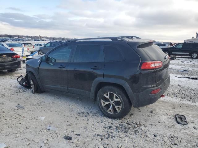 1C4PJMBS9EW296688 - 2014 JEEP CHEROKEE TRAILHAWK BLACK photo 2