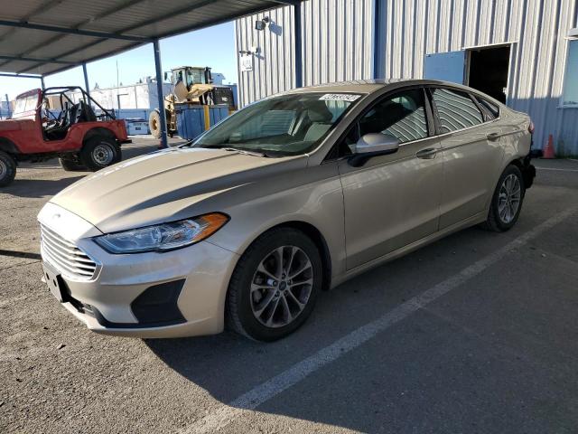 3FA6P0HD6KR219339 - 2019 FORD FUSION SE WHITE photo 1