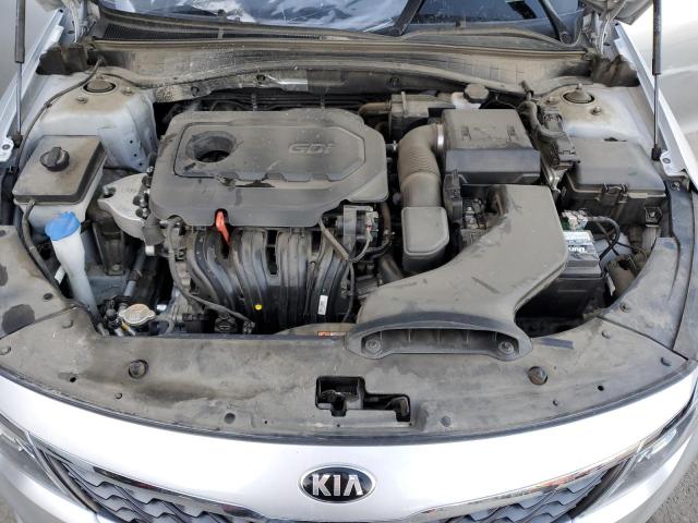 5XXGT4L35LG446585 - 2020 KIA OPTIMA LX SILVER photo 11