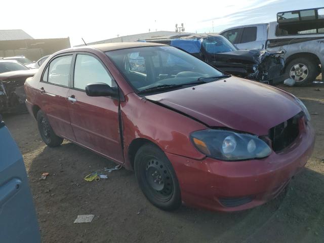 1NXBR32E64Z200352 - 2004 TOYOTA COROLLA CE MAROON photo 4