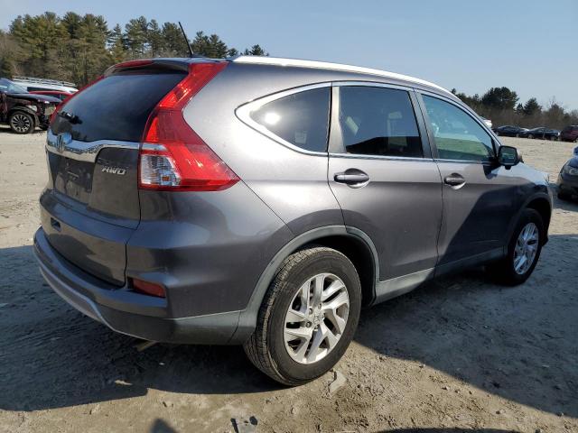 2HKRM4H78GH600010 - 2016 HONDA CR-V EXL GRAY photo 3