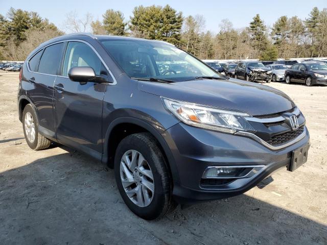 2HKRM4H78GH600010 - 2016 HONDA CR-V EXL GRAY photo 4