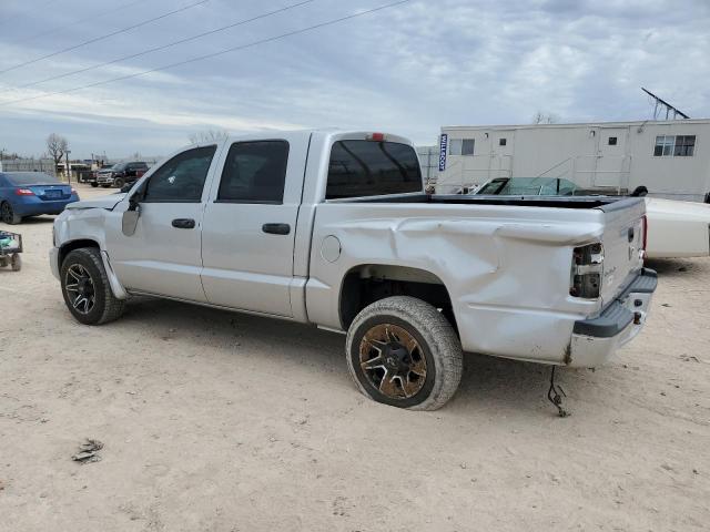 1D7HE38K69S729266 - 2009 DODGE DAKOTA SXT SILVER photo 2