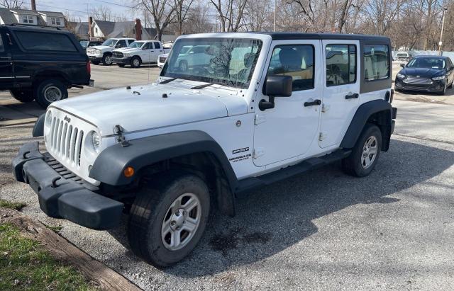 1C4BJWKG1GL134978 - 2016 JEEP WRANGLER U SPORT თეთრი ფოტო 2