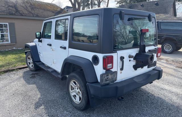 1C4BJWKG1GL134978 - 2016 JEEP WRANGLER U SPORT თეთრი ფოტო 3