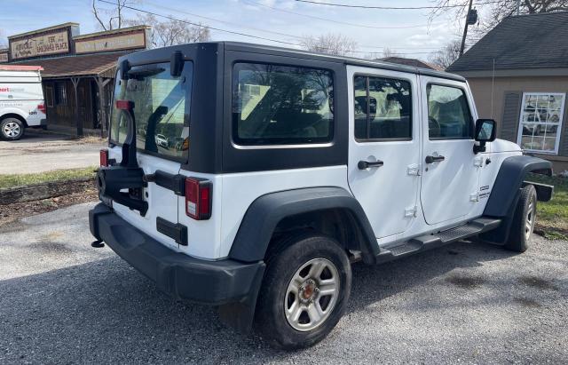 1C4BJWKG1GL134978 - 2016 JEEP WRANGLER U SPORT თეთრი ფოტო 4