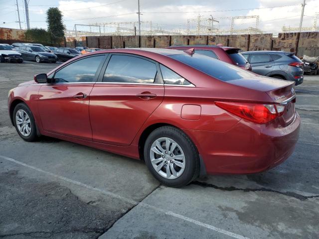 5NPEB4AC8CH416742 - 2012 HYUNDAI SONATA GLS RED photo 2