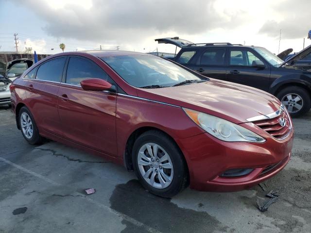 5NPEB4AC8CH416742 - 2012 HYUNDAI SONATA GLS RED photo 4