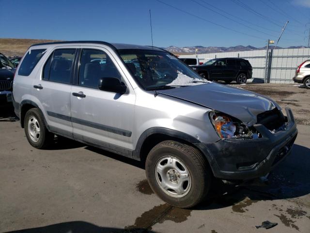 JHLRD68432C016025 - 2002 HONDA CR-V LX SILVER photo 4