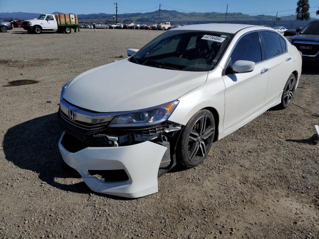 1HGCR2F16HA103672 - 2017 HONDA ACCORD SPORT SPECIAL EDITION WHITE photo 1