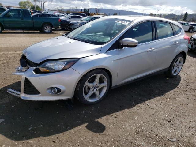 1FADP3N27DL170018 - 2013 FORD FOCUS TITANIUM SILVER photo 1