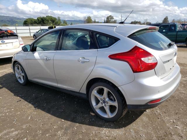 1FADP3N27DL170018 - 2013 FORD FOCUS TITANIUM SILVER photo 2