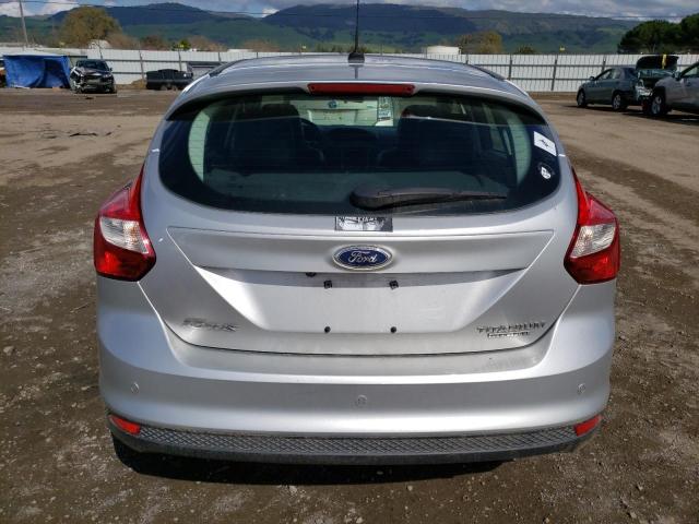 1FADP3N27DL170018 - 2013 FORD FOCUS TITANIUM SILVER photo 6