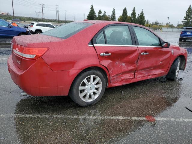 3LNHL2GC3CR835497 - 2012 LINCOLN MKZ RED photo 3