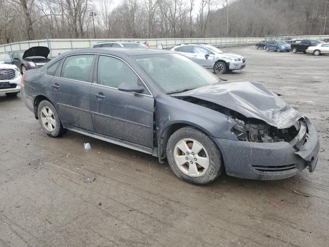 2G1WT57K591206527 - 2009 CHEVROLET IMPALA 1LT CHARCOAL photo 4