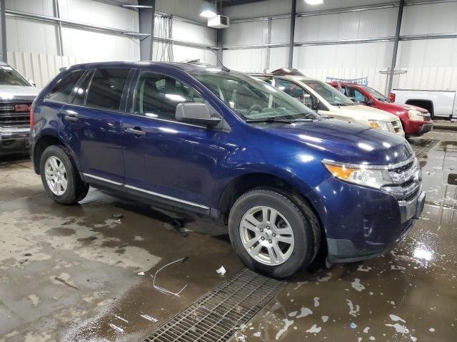 2FMDK3GC7BBA71111 - 2011 FORD EDGE SE BLUE photo 4