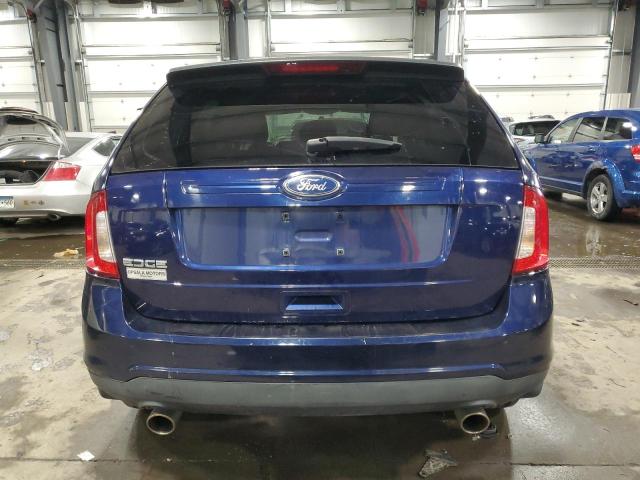 2FMDK3GC7BBA71111 - 2011 FORD EDGE SE BLUE photo 6