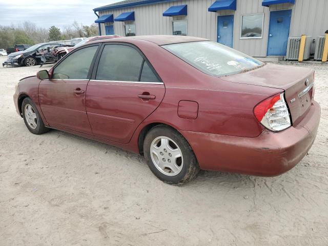 4T1BF32K93U035975 - 2003 TOYOTA CAMRY LE BURGUNDY photo 2