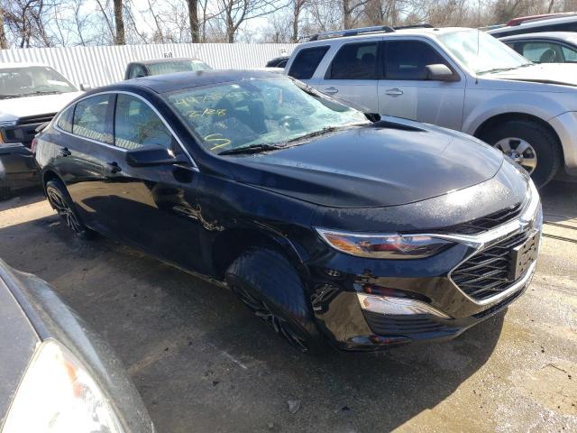 1G1ZG5ST4MF041900 - 2021 CHEVROLET MALIBU RS BLACK photo 4