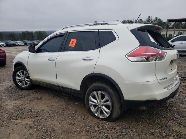 KNMAT2MT2FP574787 - 2015 NISSAN ROGUE S WHITE photo 2