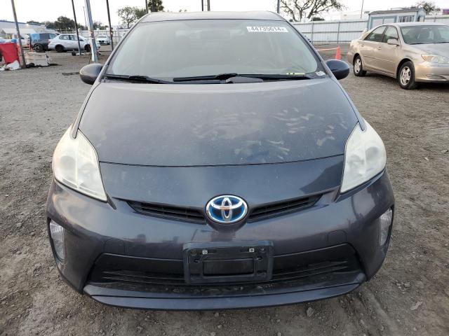 JTDKN3DU7C5435470 - 2012 TOYOTA PRIUS GRAY photo 5