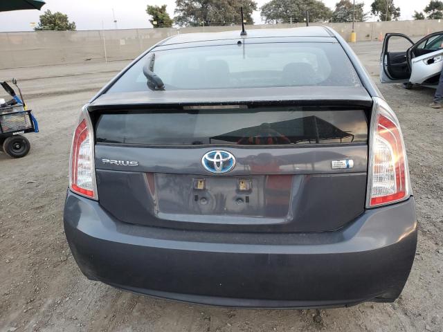 JTDKN3DU7C5435470 - 2012 TOYOTA PRIUS GRAY photo 6