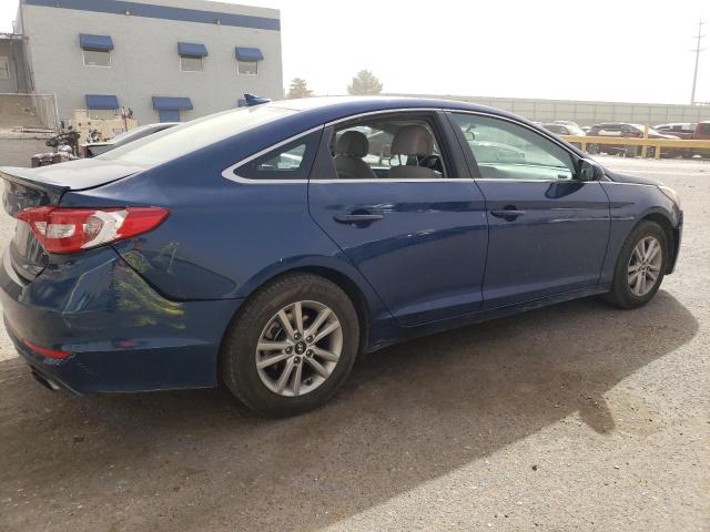 5NPE24AF3HH565500 - 2017 HYUNDAI SONATA SE BLUE photo 3