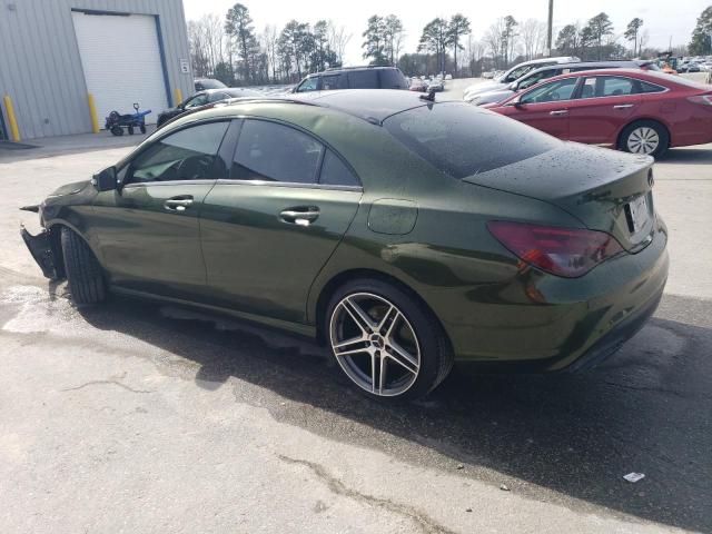 WDDSJ4GB8JN586350 - 2018 MERCEDES-BENZ CLA 250 4MATIC GREEN photo 2