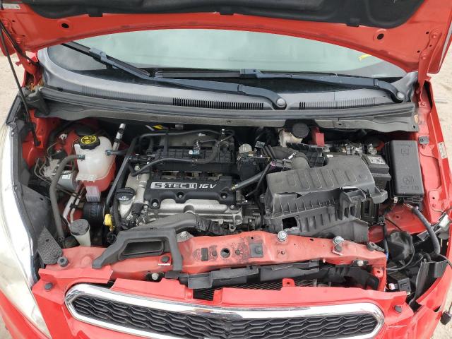 KL8CD6S99EC568424 - 2014 CHEVROLET SPARK 1LT RED photo 11