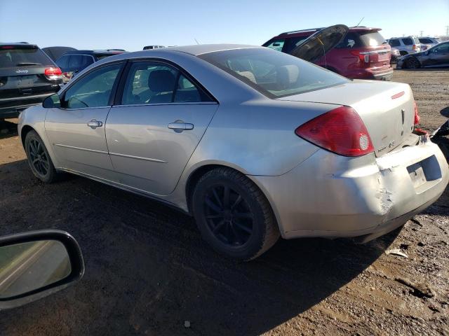 1G2ZG558164190752 - 2006 PONTIAC G6 SE1 SILVER photo 2