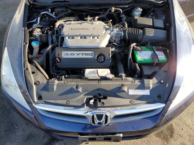 1HGCM66537A095358 - 2007 HONDA ACCORD EX BLUE photo 11