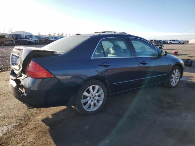 1HGCM66537A095358 - 2007 HONDA ACCORD EX BLUE photo 3