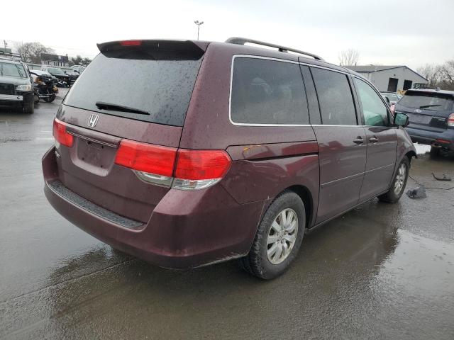 5FNRL3H41AB070407 - 2010 HONDA ODYSSEY EX MAROON photo 3