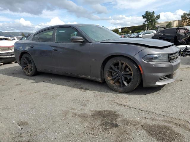 2C3CDXCT9HH510374 - 2017 DODGE CHARGER R/T CHARCOAL photo 4