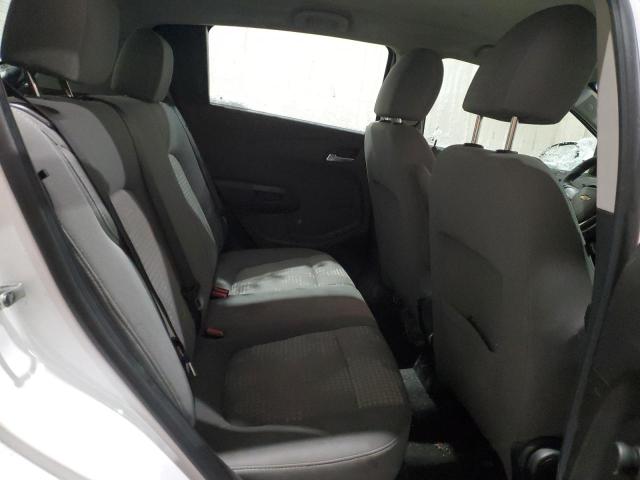 1G1JA6SH4C4136919 - 2012 CHEVROLET SONIC LS WHITE photo 10