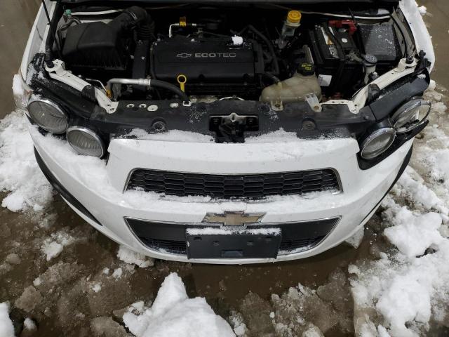 1G1JA6SH4C4136919 - 2012 CHEVROLET SONIC LS WHITE photo 11