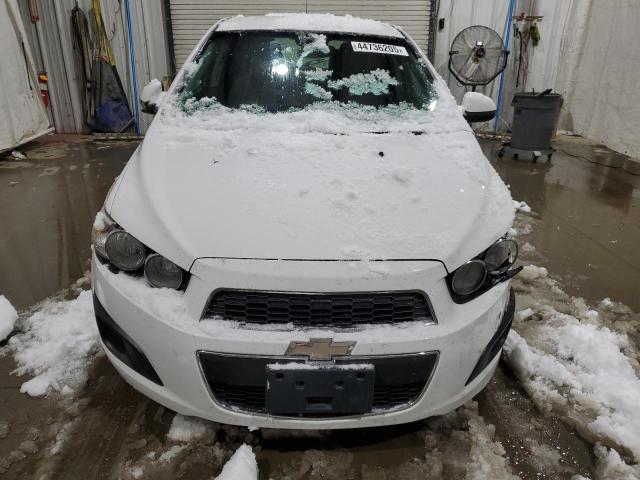 1G1JA6SH4C4136919 - 2012 CHEVROLET SONIC LS WHITE photo 5