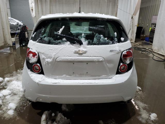 1G1JA6SH4C4136919 - 2012 CHEVROLET SONIC LS WHITE photo 6
